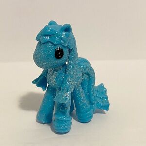 Lalaloopsy Mini Ponies Blue Glitter Carousel 2” Pony Horse Doll Pet Figure